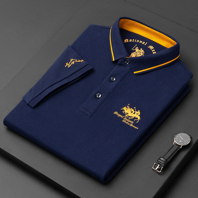 Unieke Stijlvolle Heren Polo Shirt