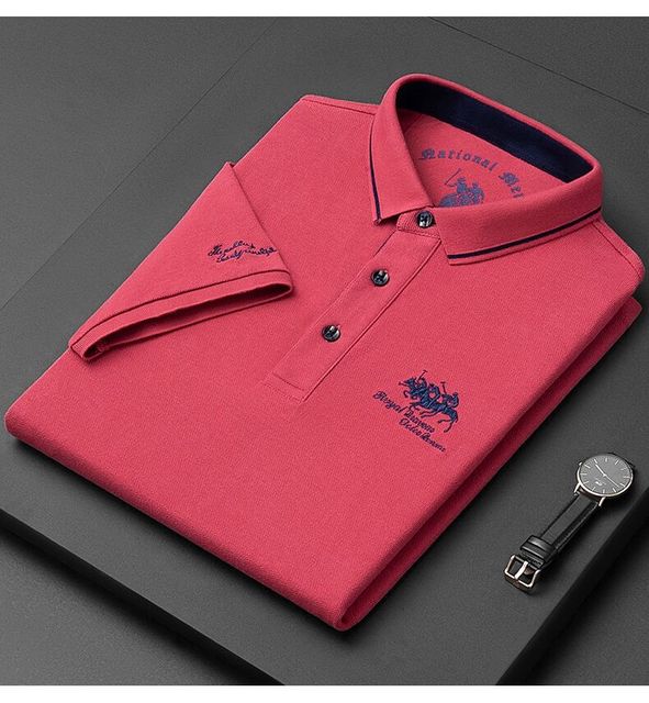 Unieke Stijlvolle Heren Polo Shirt