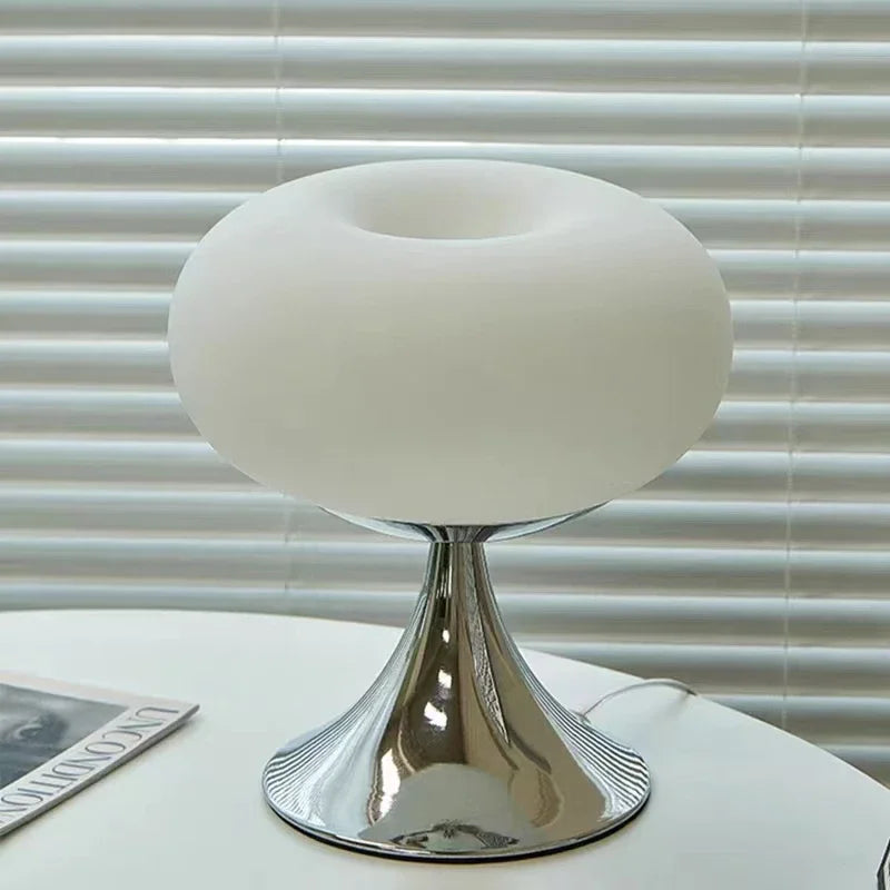 Vintage Bauhaus Tafellamp Glas - Warmte Voor Je Interieur