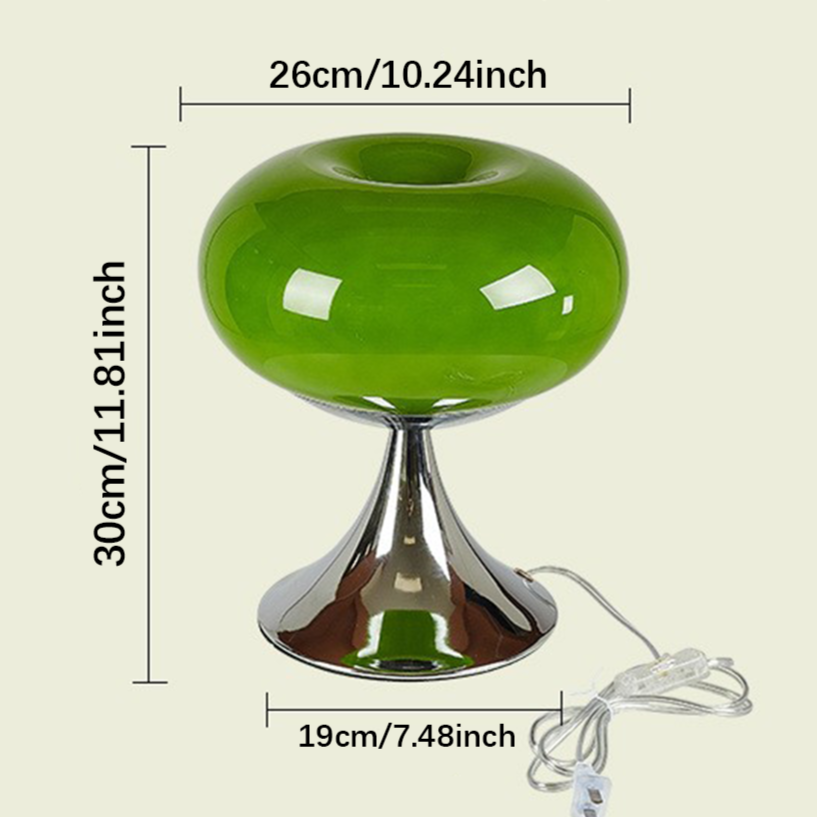 Vintage Bauhaus Tafellamp Glas - Warmte Voor Je Interieur