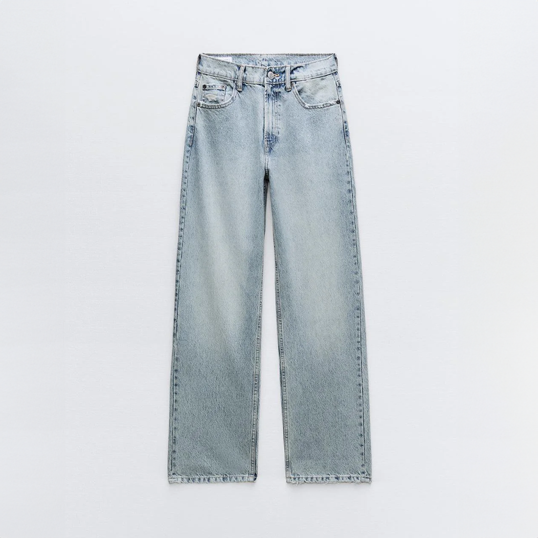 Vintage Dames Spijkerbroek met Ripped Details