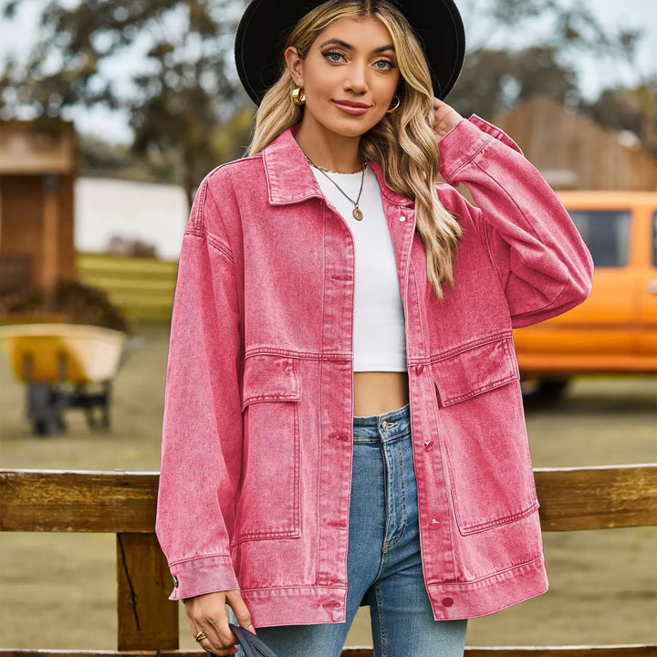 Vintage Denim Jack voor Dames