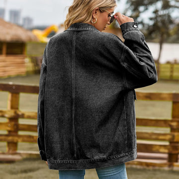 Vintage Denim Jack voor Dames