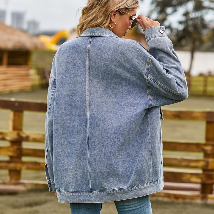 Vintage Denim Jack voor Dames