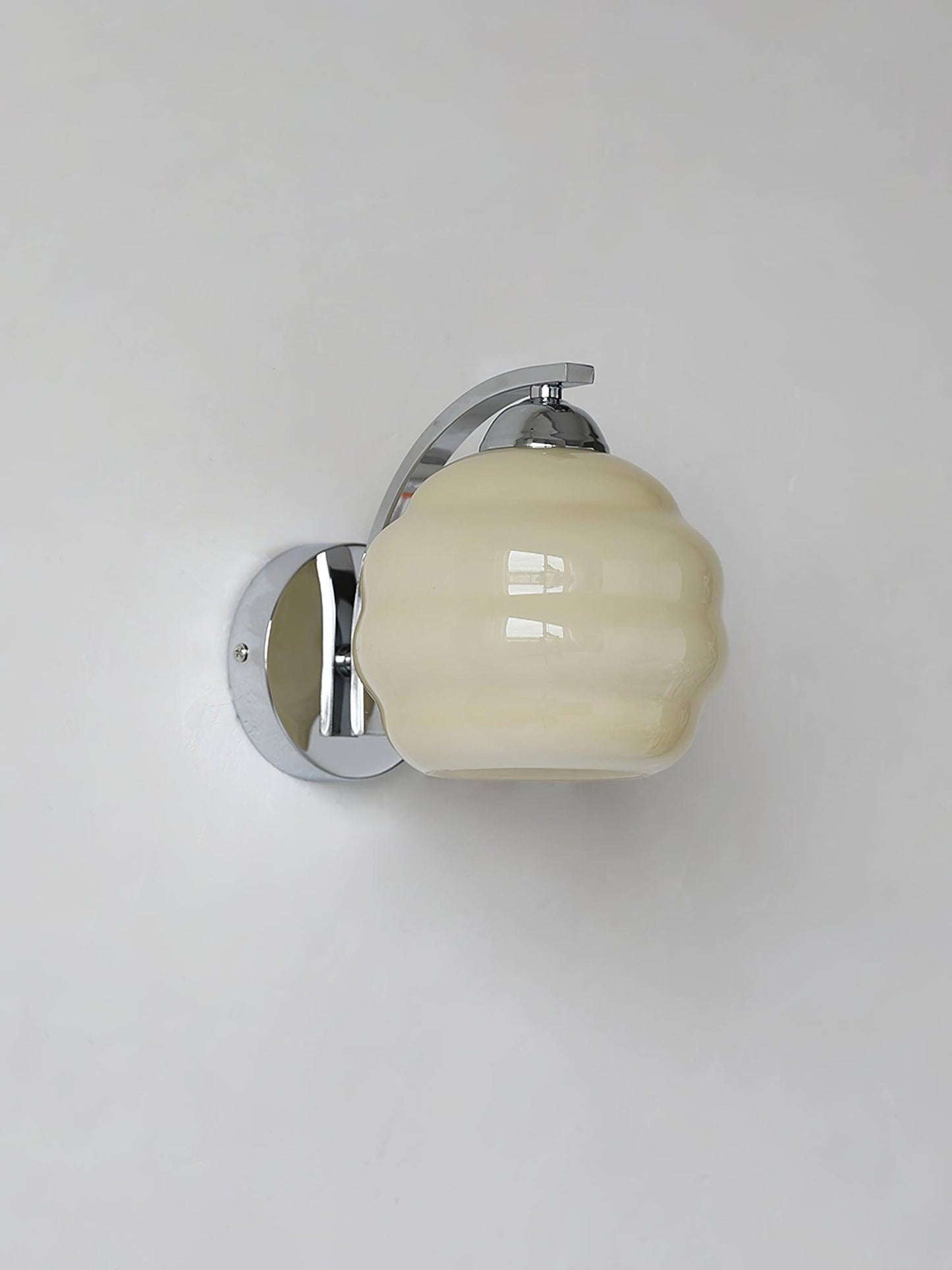 Vintage Wandlamp Martine - Glas Met Art Deco Stijl