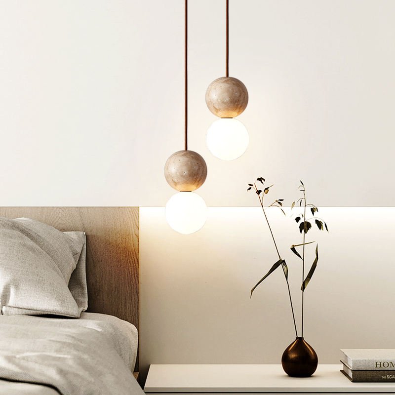 Wabi Sabi Hanglamp - Crème Met Warme Kleurtemperatuur