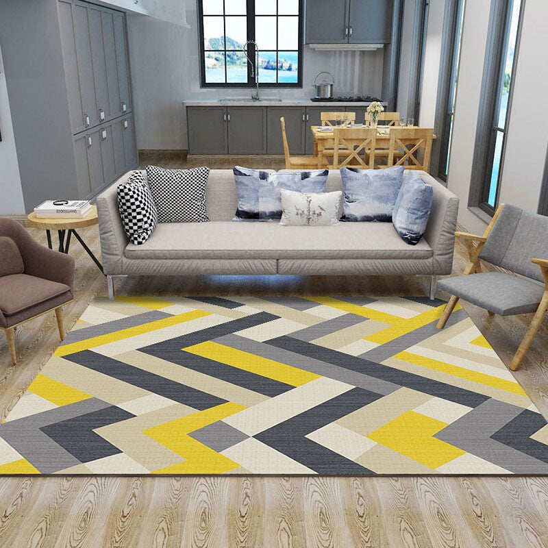 Wasbaar Kleurrijk Tapijt met Antislip