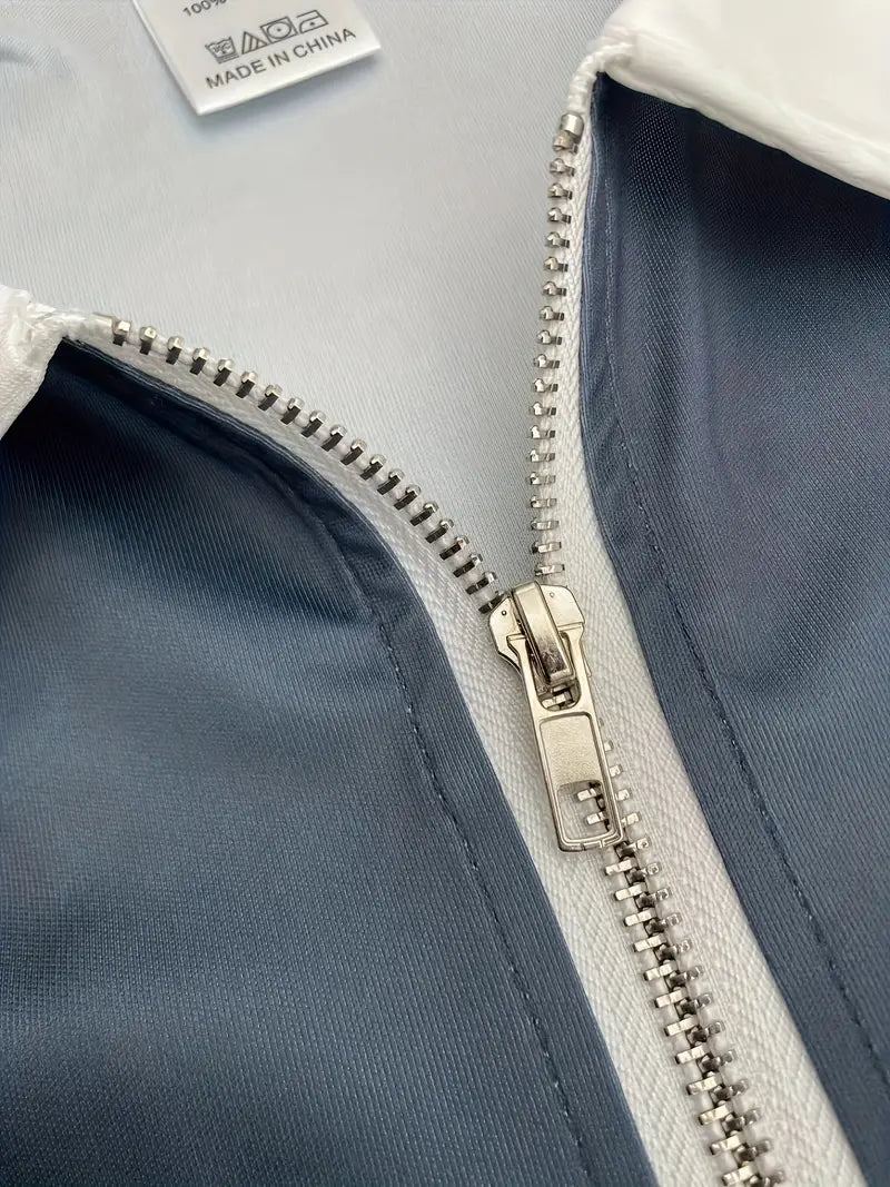 Wesley Heren Poloshirt met Ritssluiting