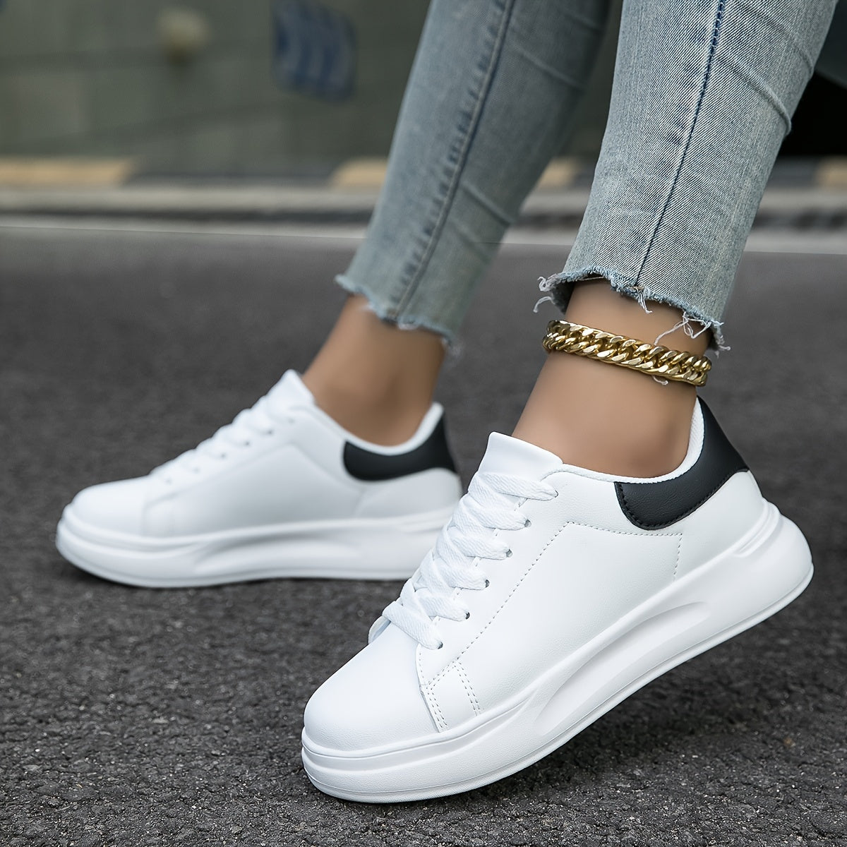 Witte Dames Sneakers - Comfort en Stijl