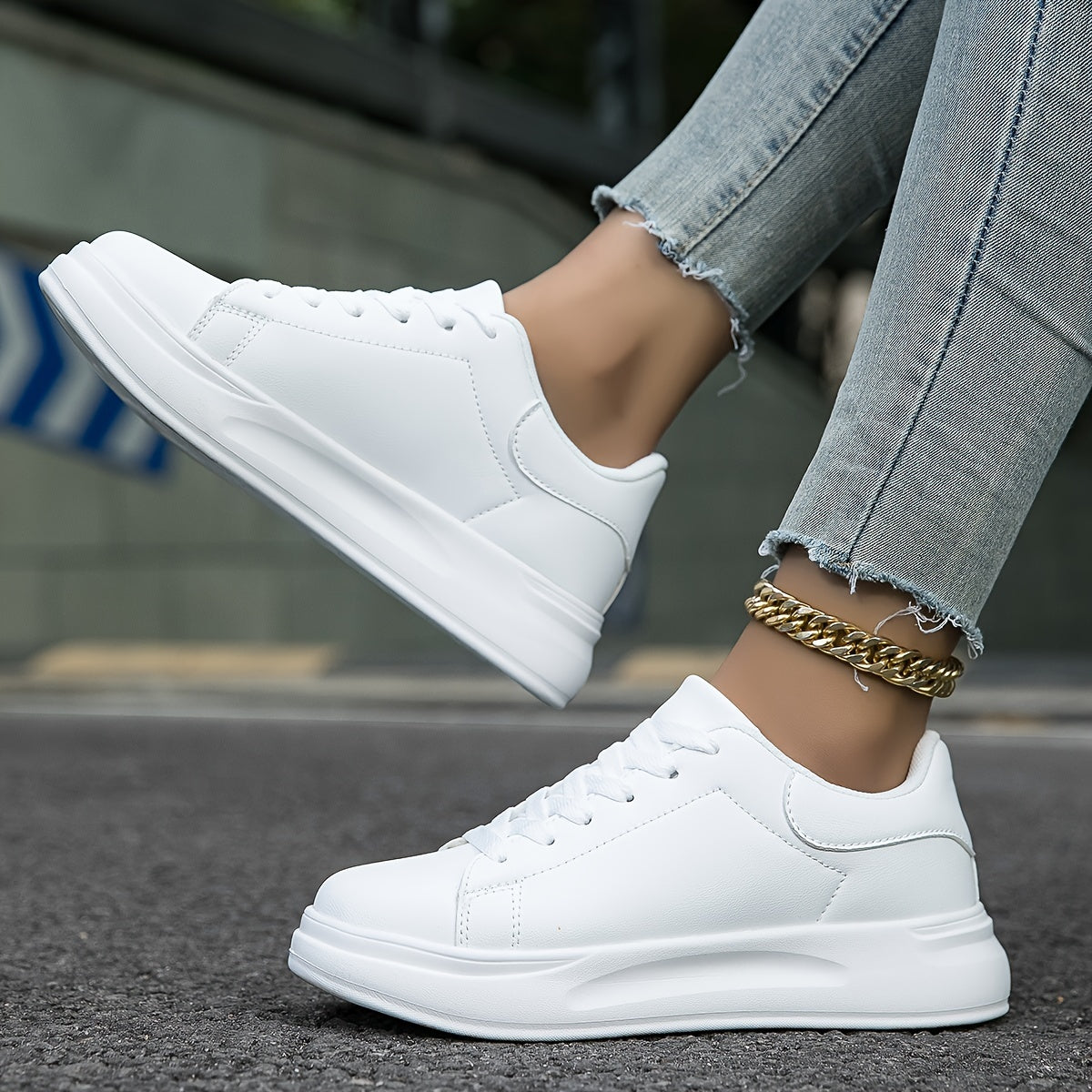 Witte Dames Sneakers - Comfort en Stijl