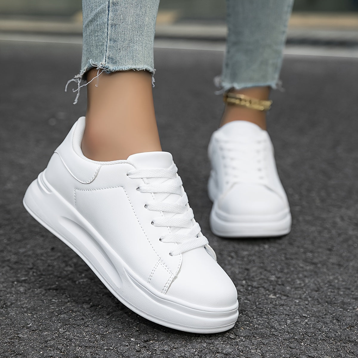 Witte Dames Sneakers - Comfort en Stijl