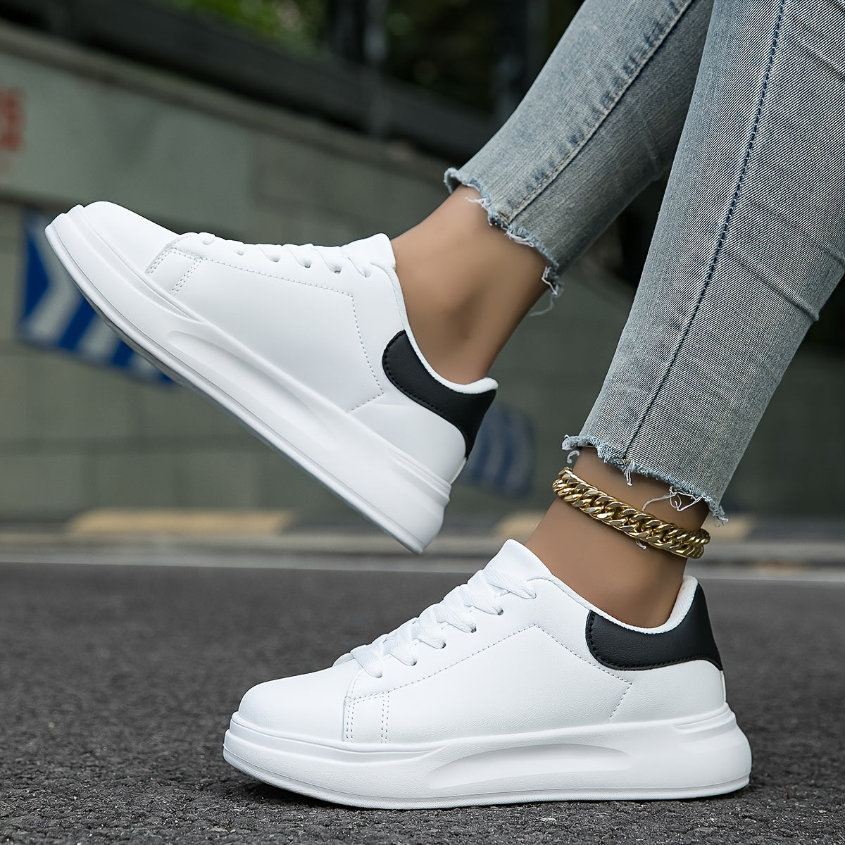 Witte Dames Sneakers - Comfort en Stijl