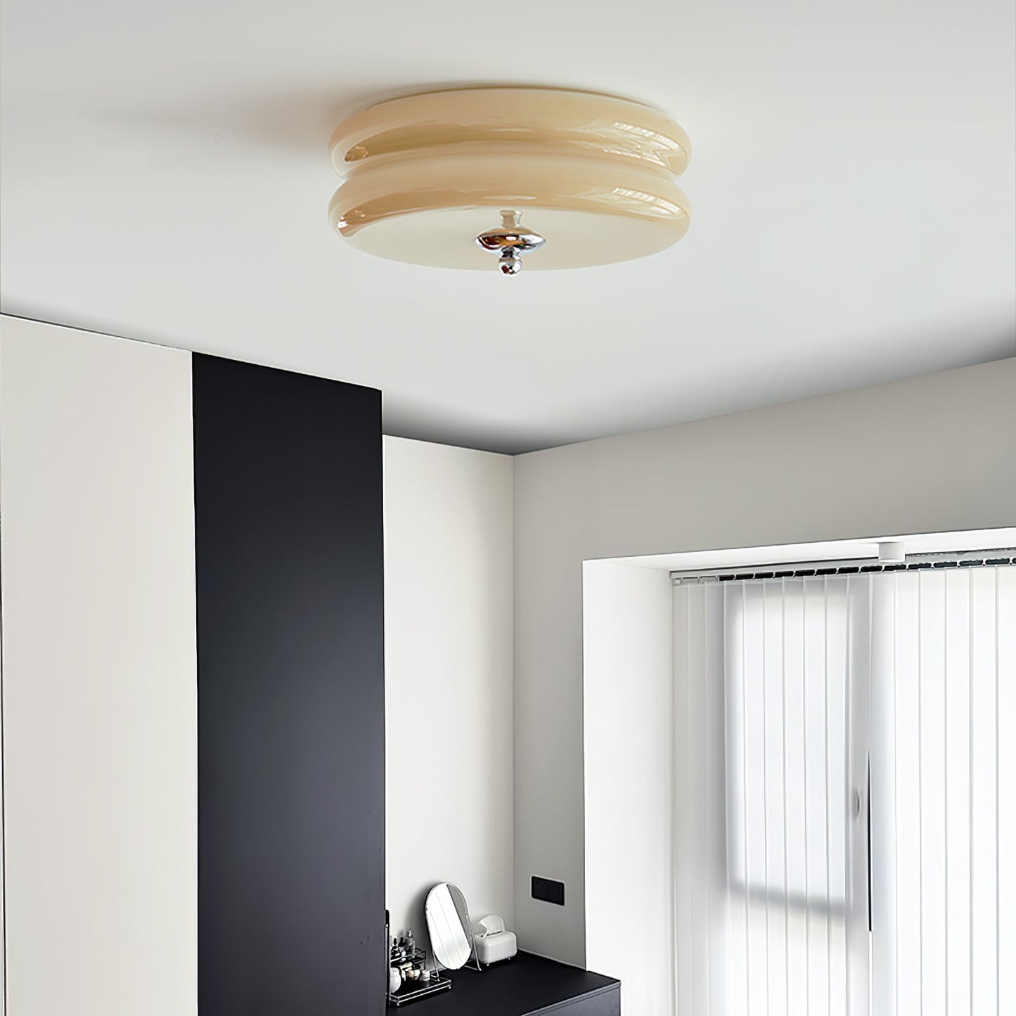 Xabier Geometrische Vintage Plafondlamp - Glas LED