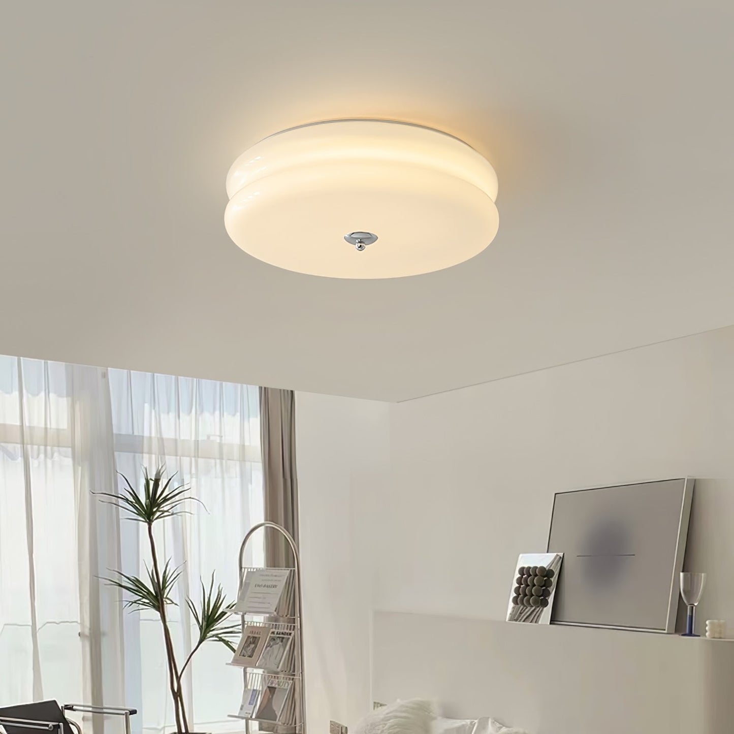 Xabier Geometrische Vintage Plafondlamp - Glas LED