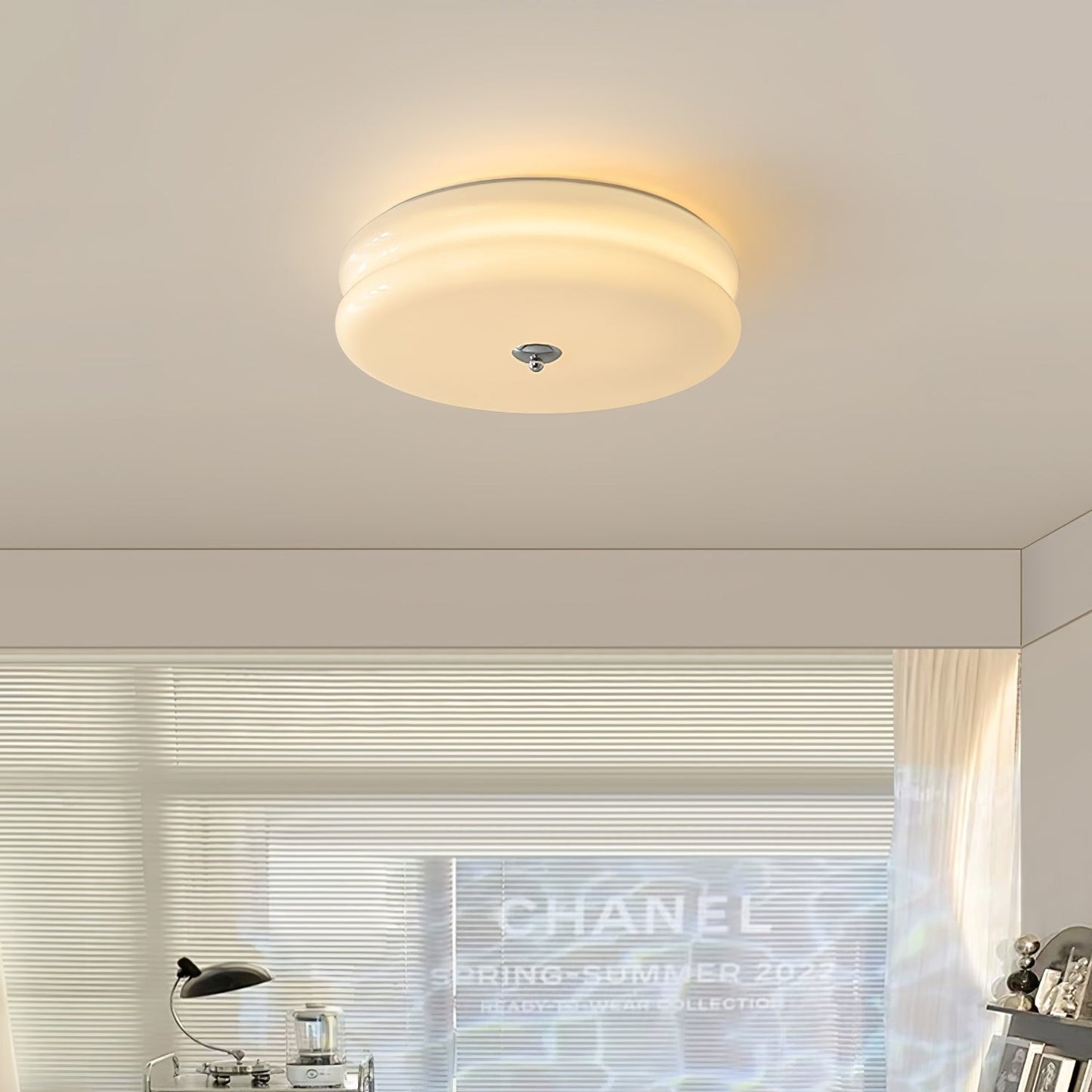 Xabier Geometrische Vintage Plafondlamp - Glas LED