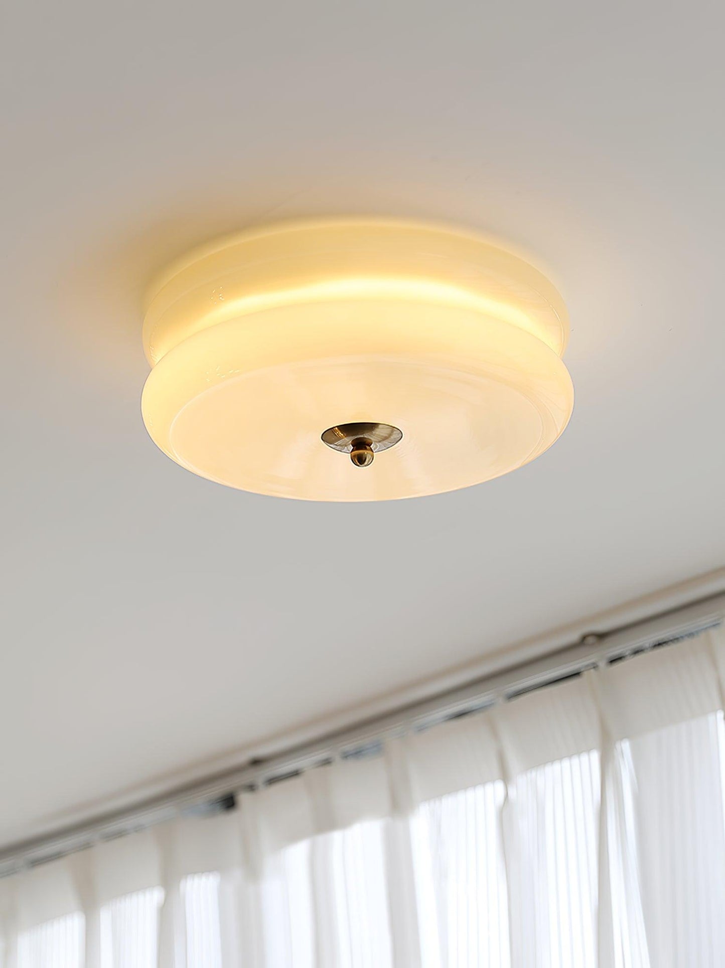 Xabier Geometrische Vintage Plafondlamp - Glas LED