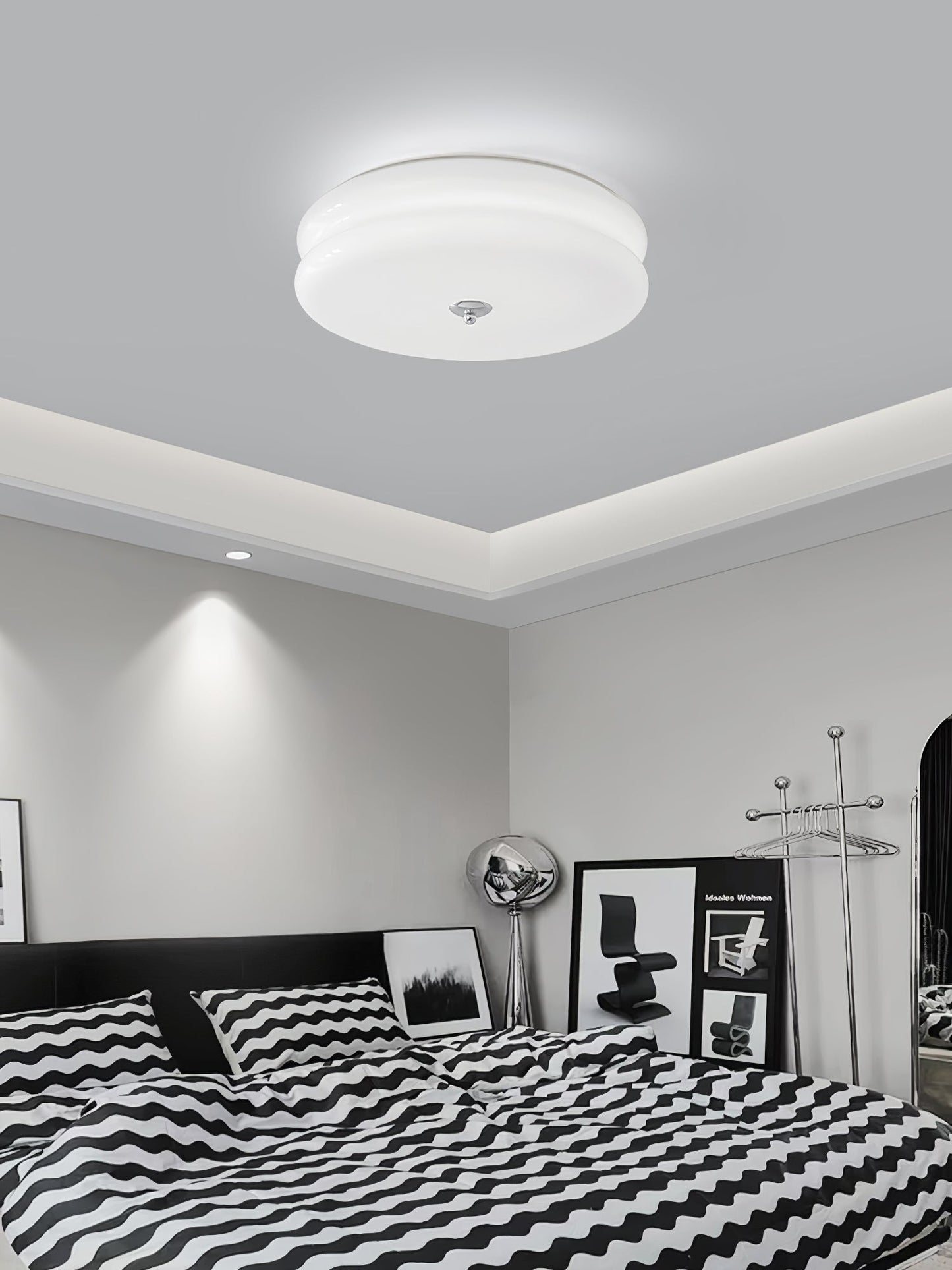 Xabier Geometrische Vintage Plafondlamp - Glas LED