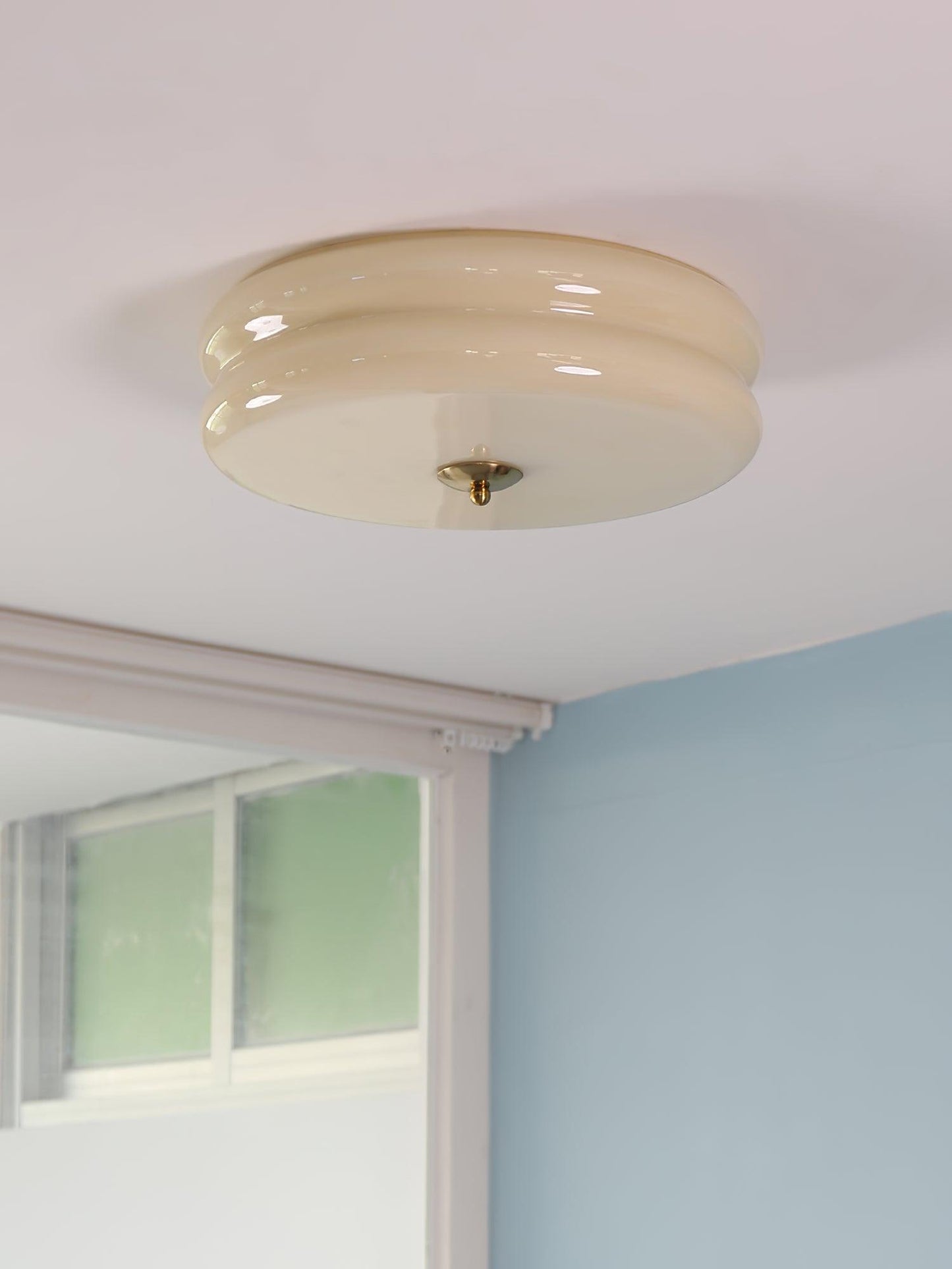 Xabier Geometrische Vintage Plafondlamp - Glas LED