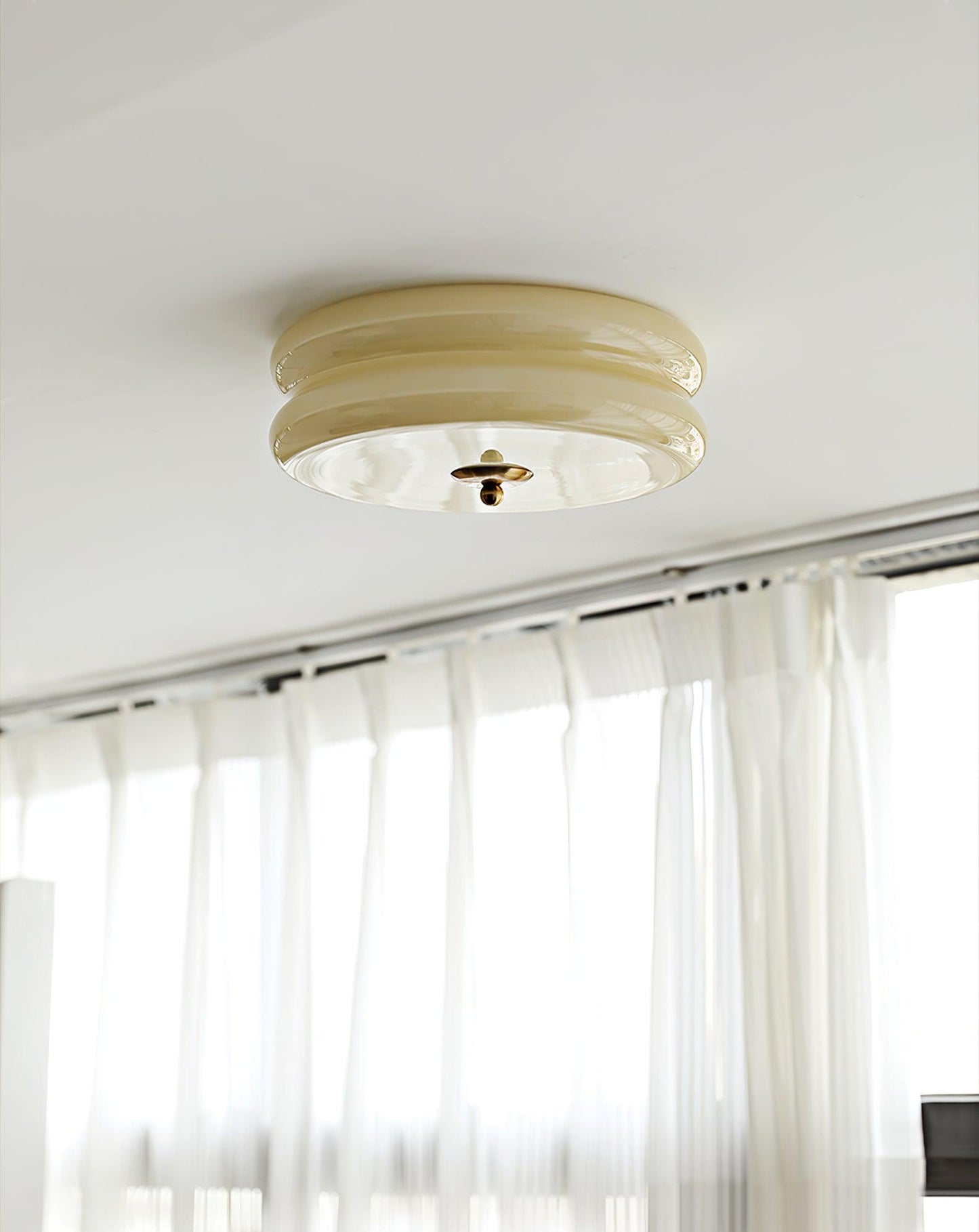 Xabier Geometrische Vintage Plafondlamp - Glas LED