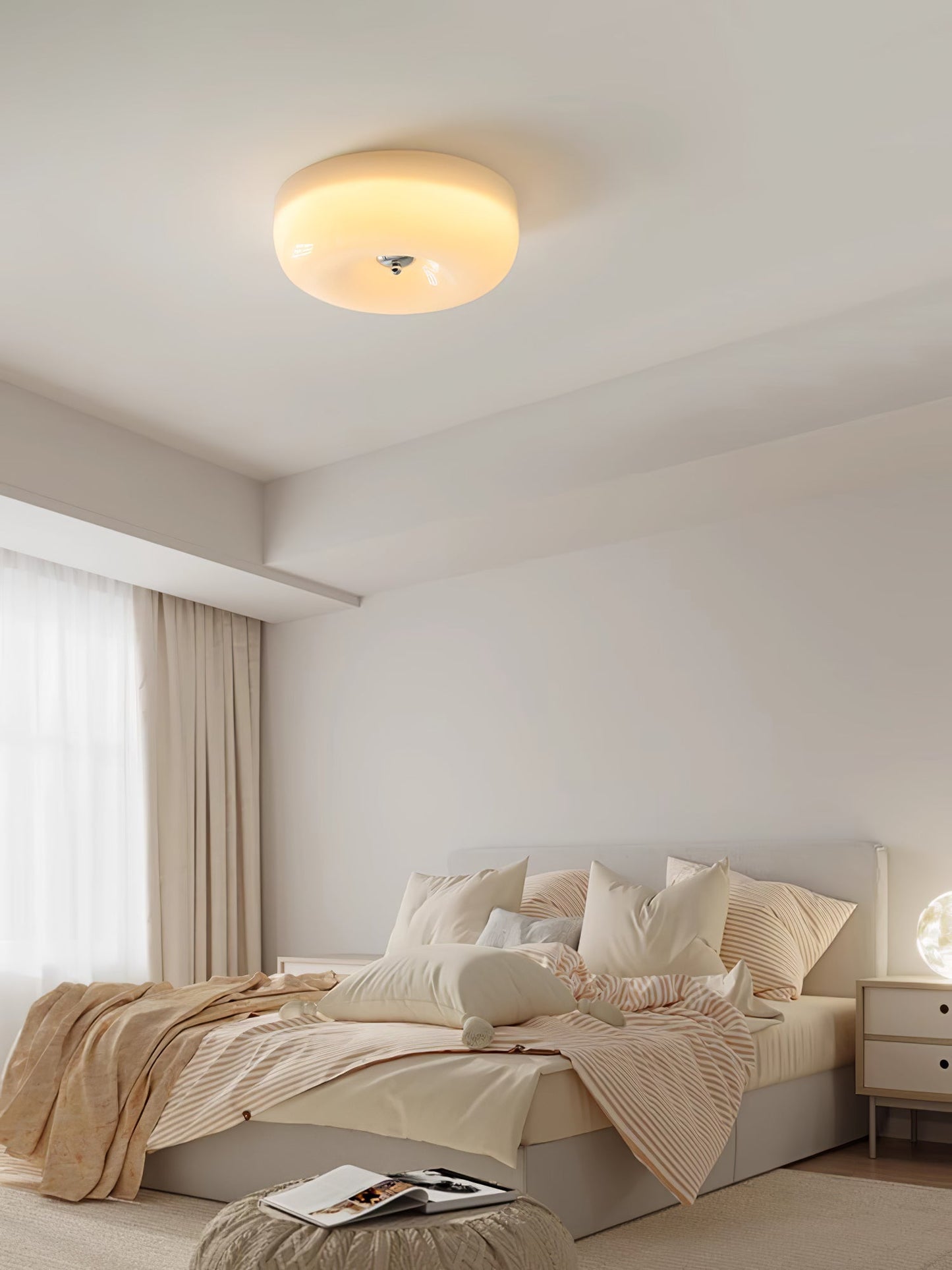 Xabier Geometrische Vintage Plafondlamp - Glas LED