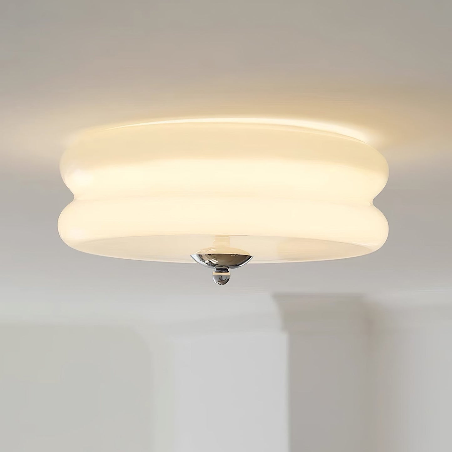 Xabier Geometrische Vintage Plafondlamp - Glas LED