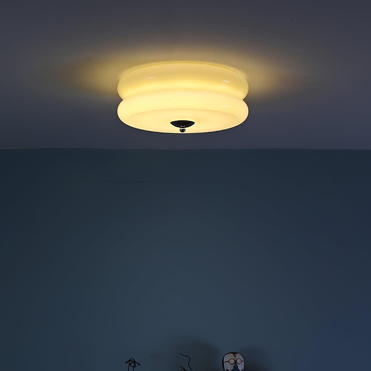 Xabier Geometrische Vintage Plafondlamp - Glas LED