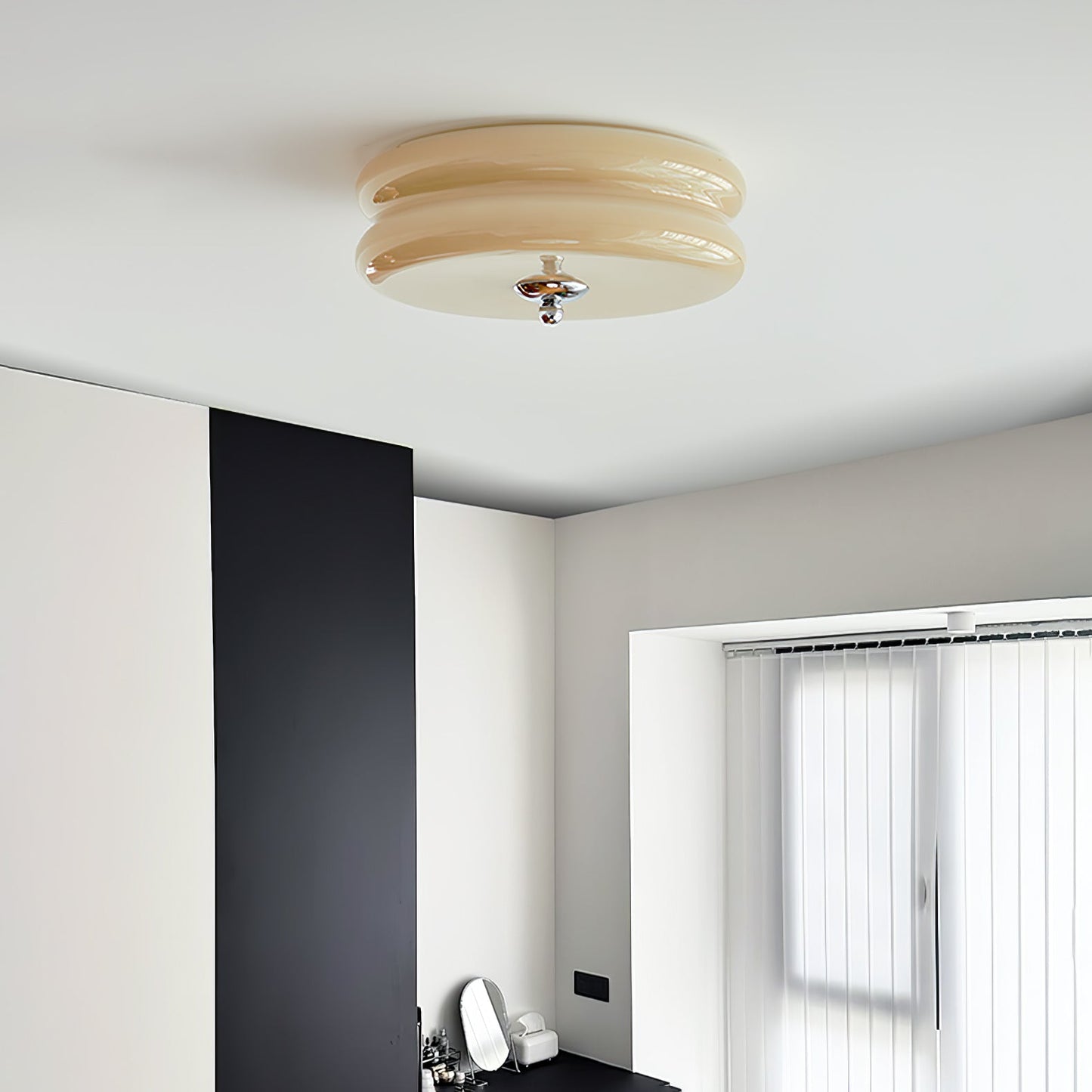 Xabier Geometrische Vintage Plafondlamp - Glas LED