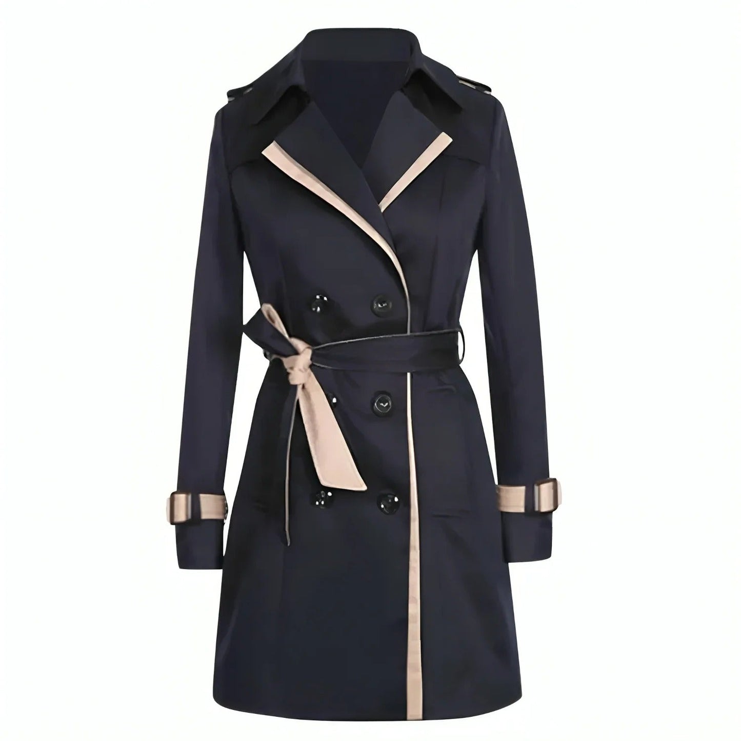 Zaara Vrouwen Trenchcoat - Tijdloze Elegantie