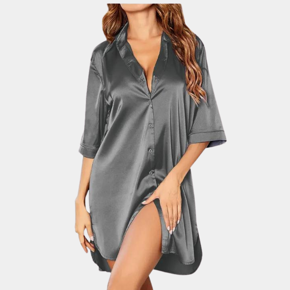 Zachte Dames Slaapjurk - Luxe Comfort