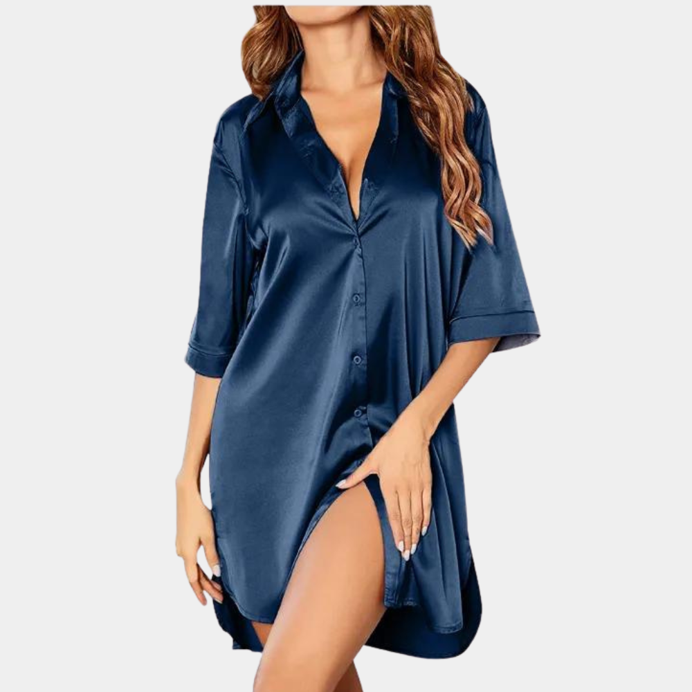 Zachte Dames Slaapjurk - Luxe Comfort