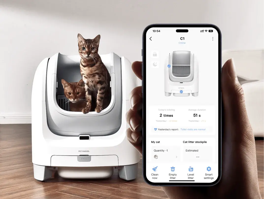 Zelfreinigende Automatische Kattenbak Solo-Pets