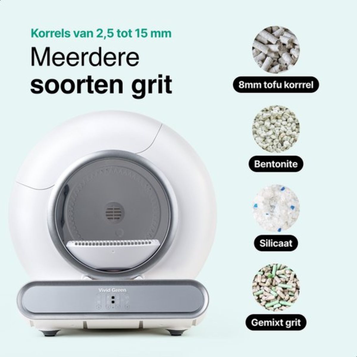 Zelfreinigende Automatische Kattenbak met Slimme Functies
