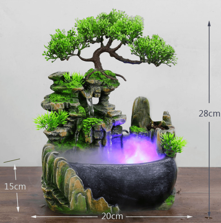 Zenflow LED Kamerfontein met Watergeluiden