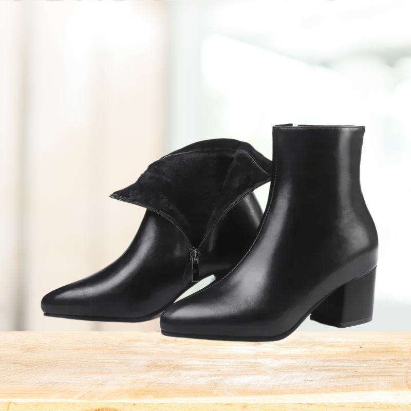 Zilveren Enkellaarsjes Dames - Stijlvol Comfort