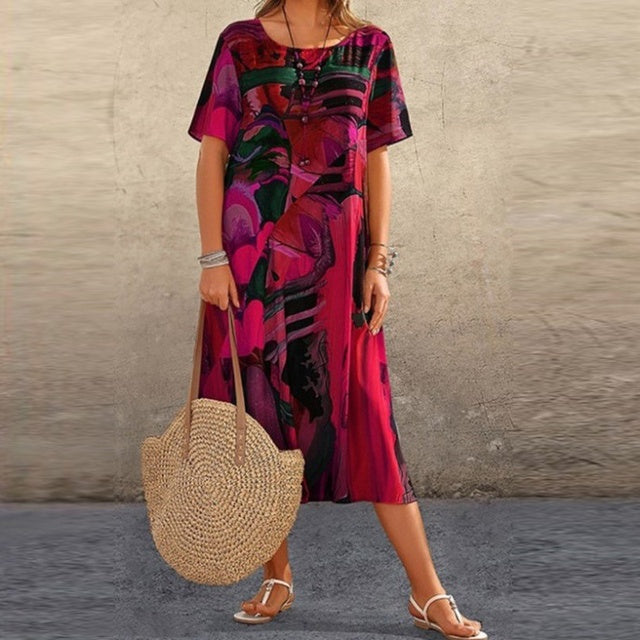 Zomerse Casual Jurk Nanna Elegantie