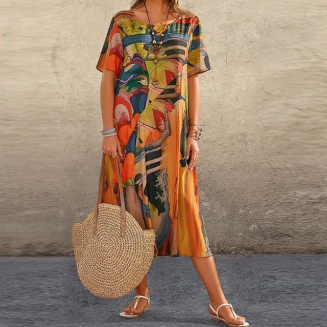 Zomerse Casual Jurk Nanna Elegantie