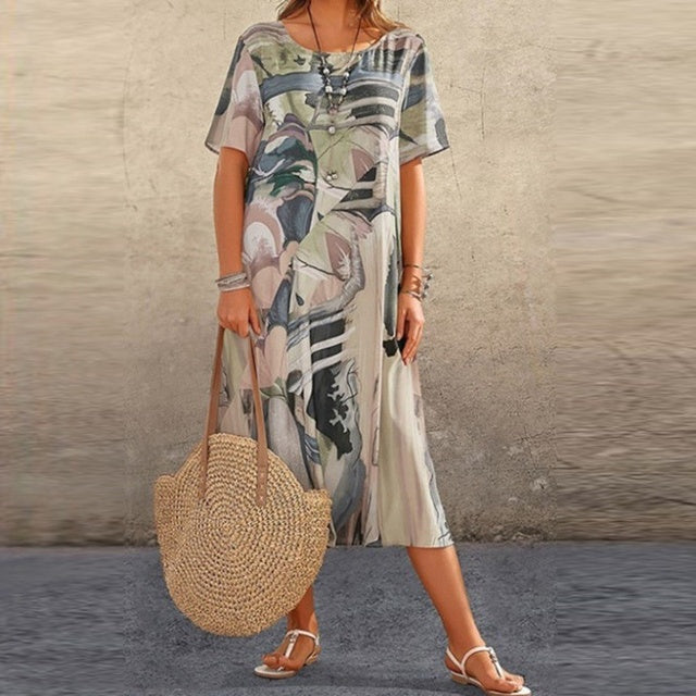 Zomerse Casual Jurk Nanna Elegantie