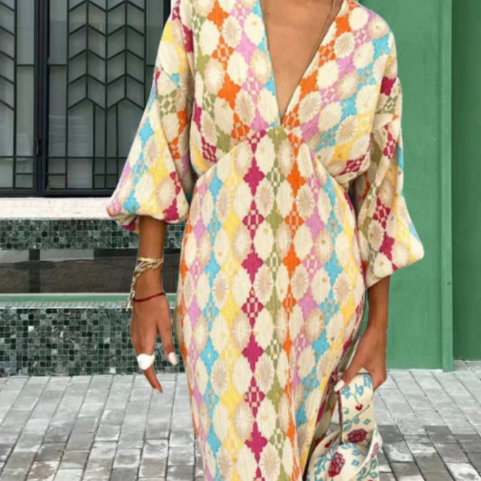 Zomerse Dames Kleding Set met Graffiti Print
