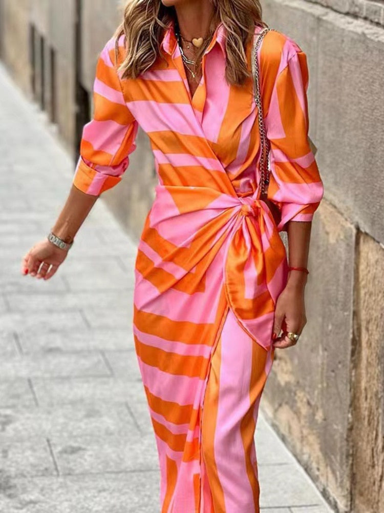 Zomerse Maxi Wikkeljurk Kitchie
