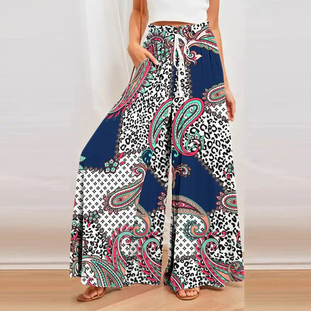 Zomerse Vrouwenbroek met Levendige Prints