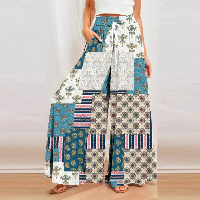 Zomerse Vrouwenbroek met Levendige Prints