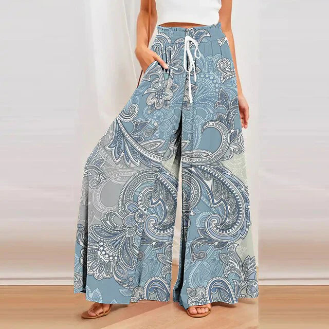 Zomerse Vrouwenbroek met Levendige Prints