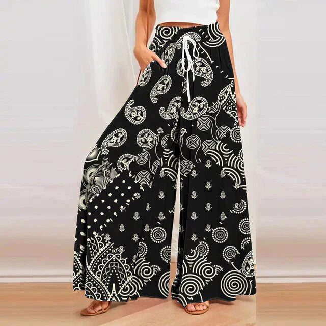 Zomerse Vrouwenbroek met Levendige Prints