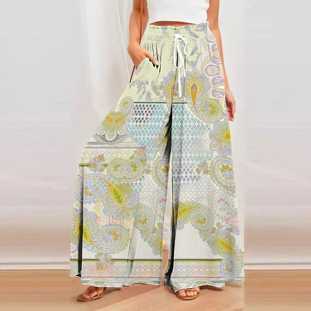 Zomerse Vrouwenbroek met Levendige Prints
