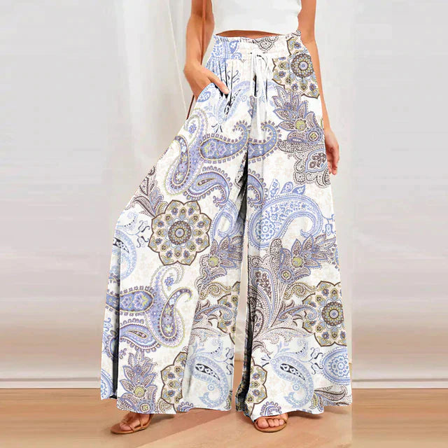 Zomerse Vrouwenbroek met Levendige Prints