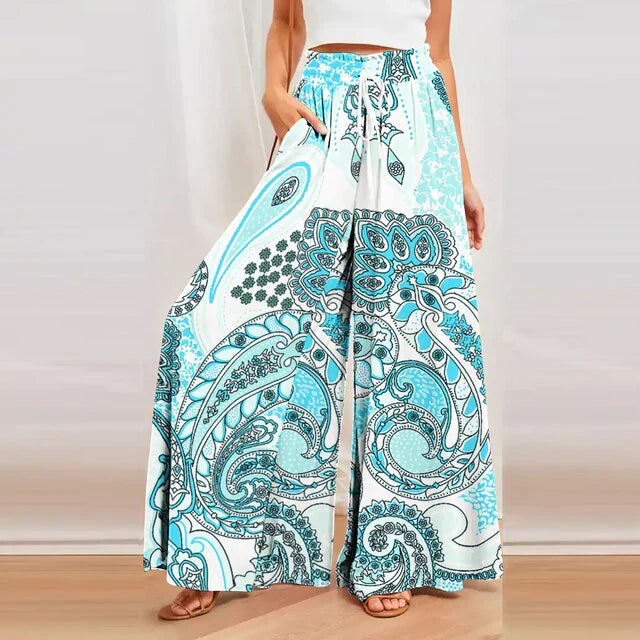 Zomerse Vrouwenbroek met Levendige Prints