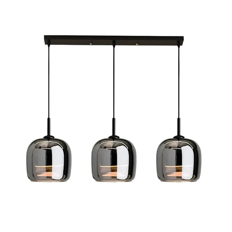 Zwarte Glazen Hanglamp Elin - Scandinavisch Glas