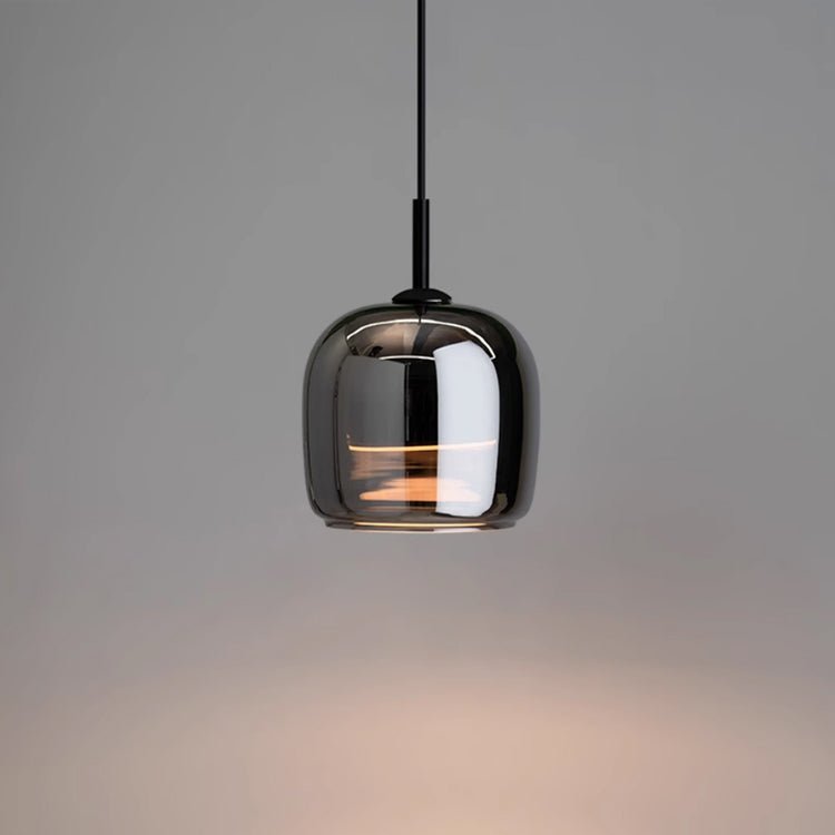Zwarte Glazen Hanglamp Elin - Scandinavisch Glas