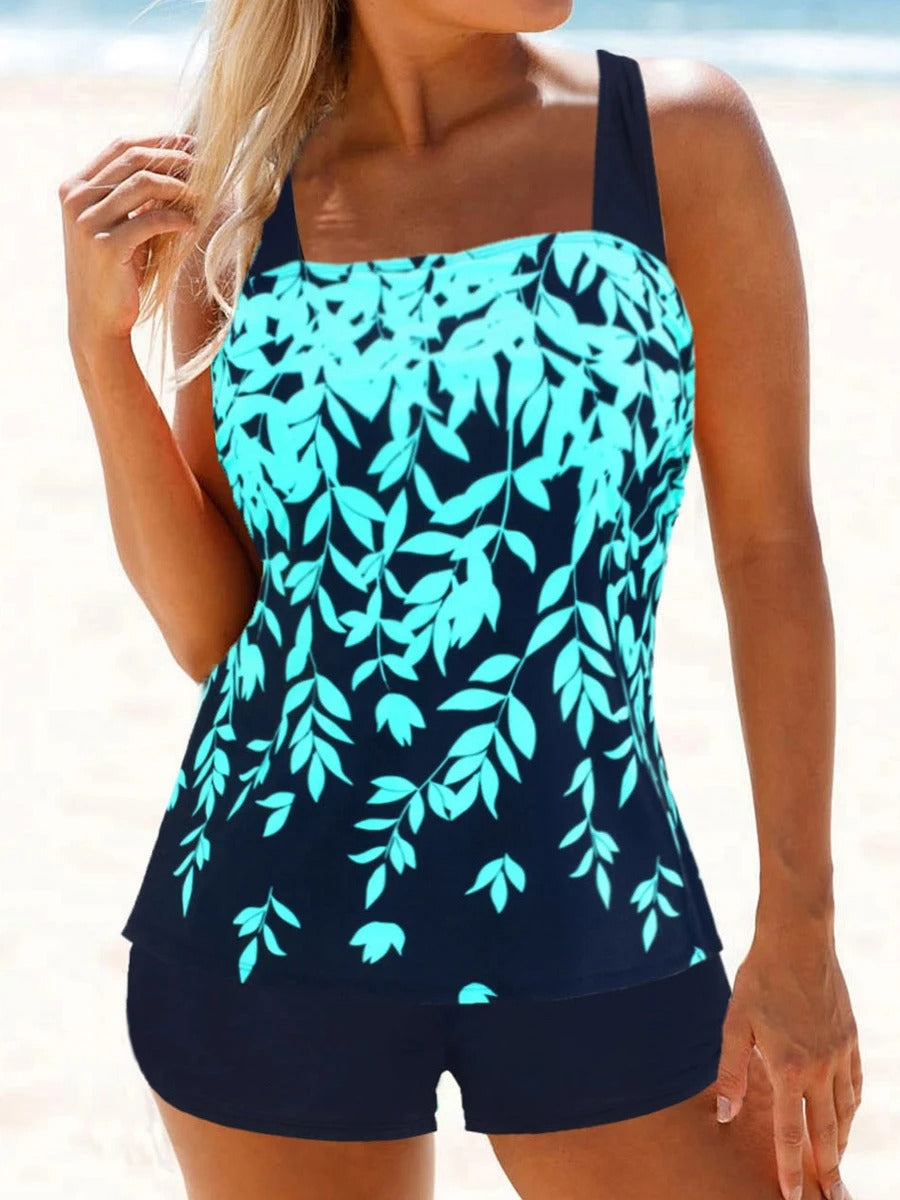 Zwemjurk Set met Lage Taille Shorts