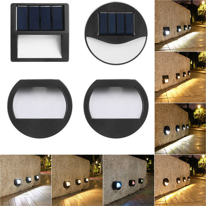 EcoBright – Luces solares LED impermeables para terraza para exteriores